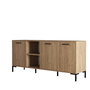 Hanah Home Aurora - 1636 Consola Industrial Bohemia Roble
